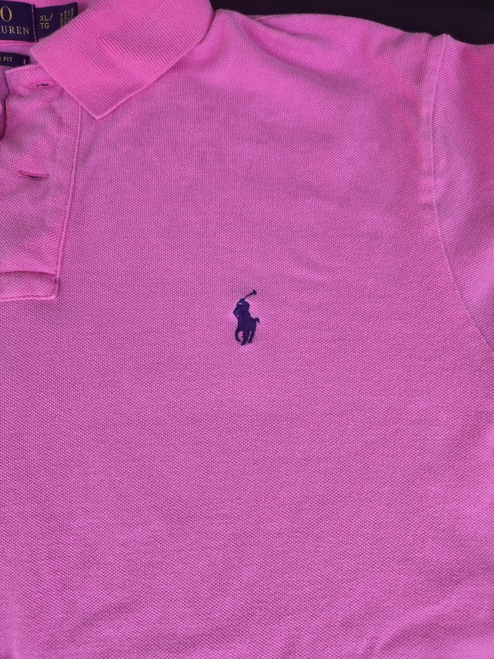 Polo by Ralph Lauren Men’s Pink Classic Fit Polo Shirt 100% Cotton - Picture 3 of 6